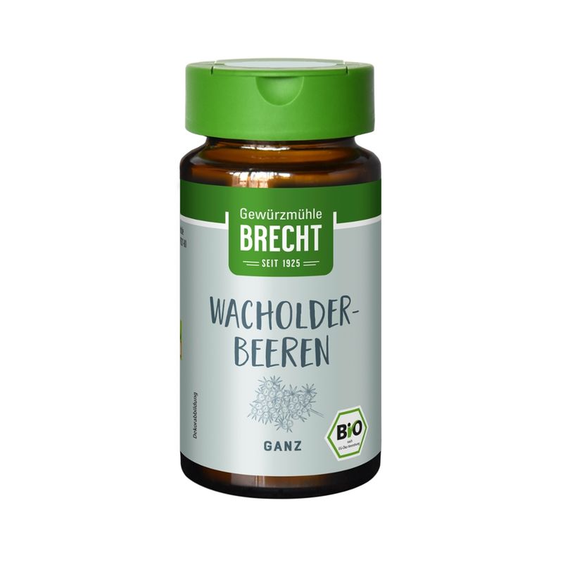 Gewürzmühle Brecht Wacholderbeeren ganz - Glas - Produktbild