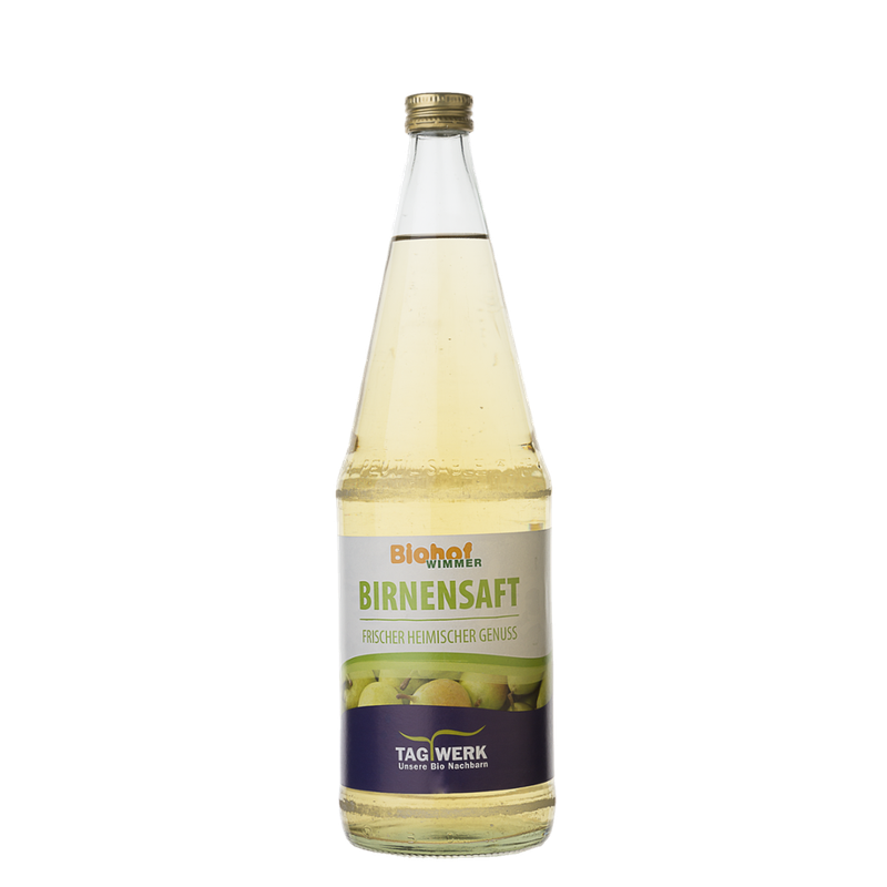 TAGWERK Birnensaft aus Streuobst, klar vom Biohof Wimmer - Produktbild
