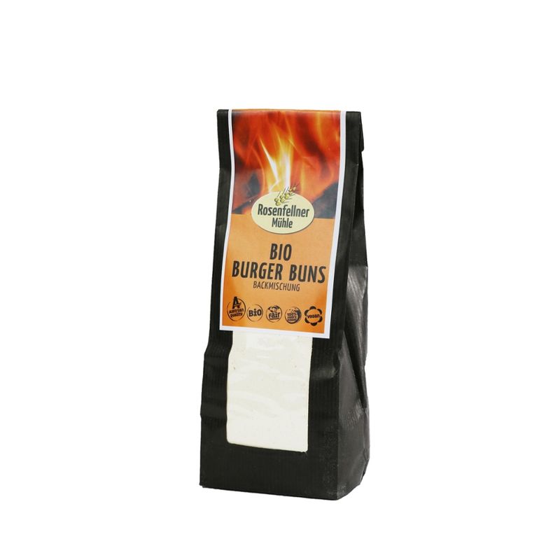 Rosenfellner Mühle & Naturkost Bio Burger Buns Grill-Backmischung 350 g - Produktbild