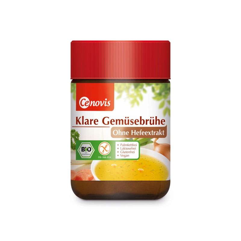 Cenovis Klare Gemüsebrühe ohne Hefe, bio - Produktbild
