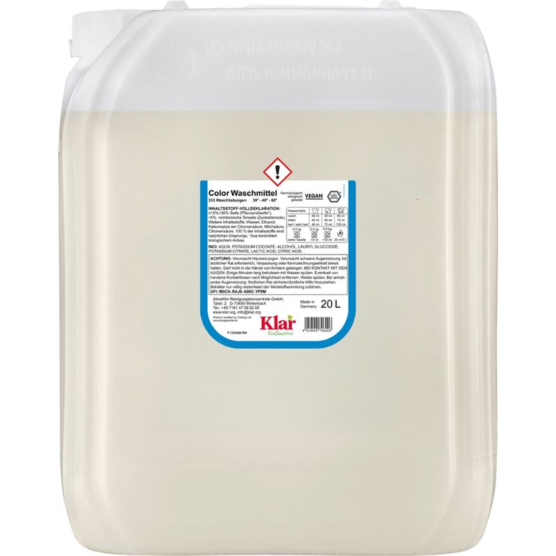 Klar Color Waschmittel - Produktbild