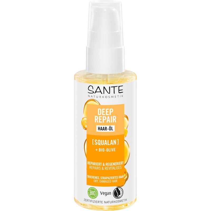 Sante SANTE DEEP REPAIR Haar-Öl Squalan + Bio-Olive - Produktbild