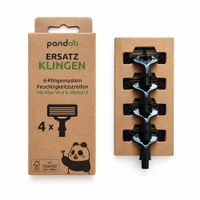 Ersatzköpfe für den Mehrweg-Rasierer, 4 Stück - Produktbild