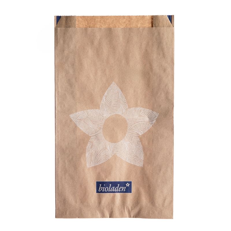 bioladen b*Papiertüten mittel für die Theke 20x7x32cm - Produktbild
