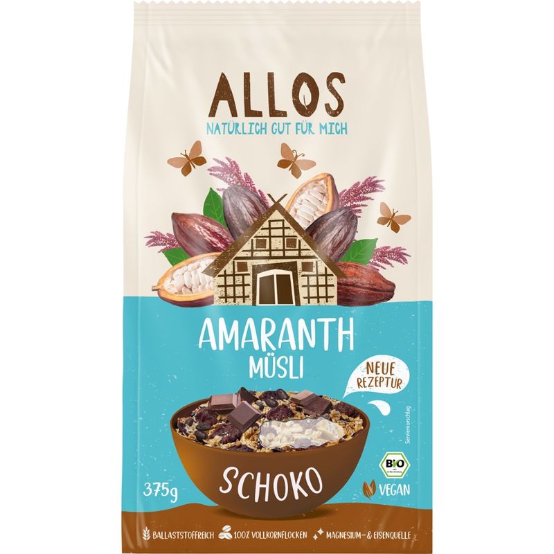 Allos Amaranth Müsli Schoko - Produktbild