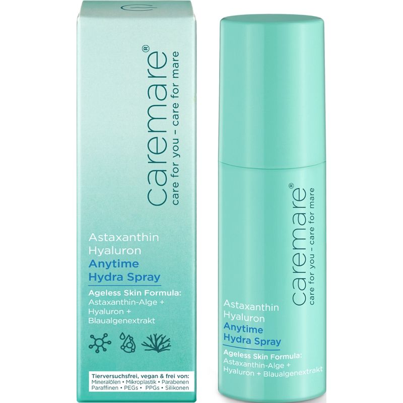 caremare Astaxanthin Hyaluron Anytime Hydra Spray - Produktbild