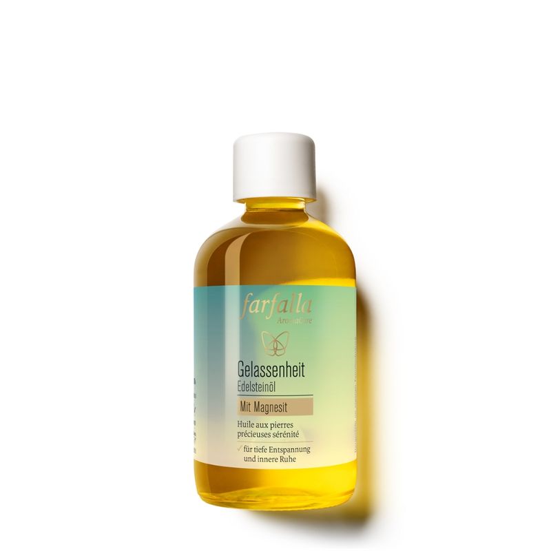 farfalla Edelsteinöl Gelassenheit 100ml - Produktbild