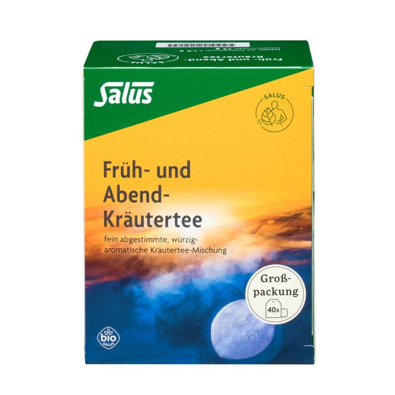 Salus® Salus® Früh- und Abend-Kräutertee bio 40 FB - Produktbild