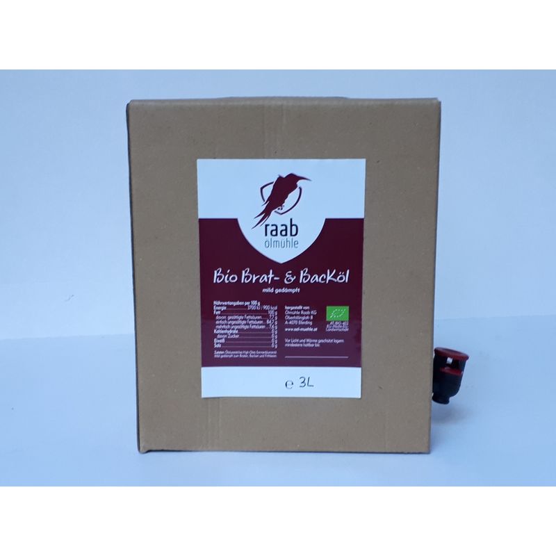 Ölmühle Raab Bio Brat-und Backöl 10L - Produktbild