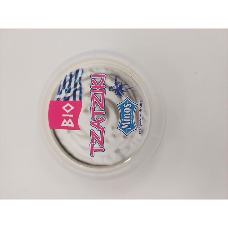 Minos Minos Biologische Tzatziki 160 gram - Produktbild