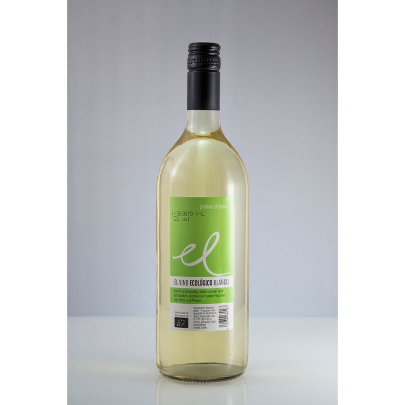 Angermeier Eigenmarke EL VINO Ecologico Blanco, IGP, Angermeier Eigenmarke - Produktbild