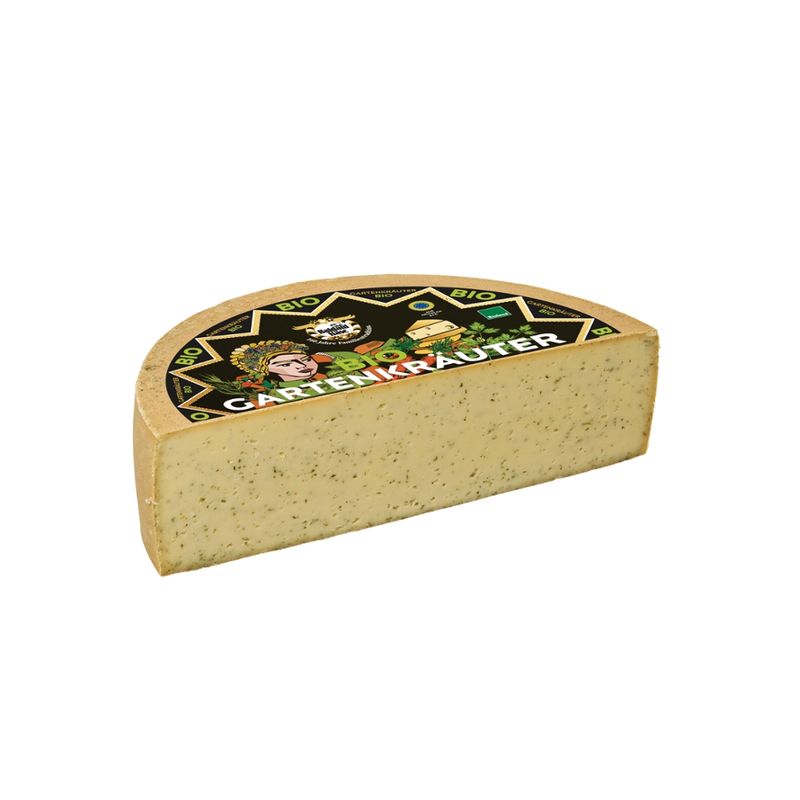 Baldauf Käse Baldauf Bio Gartenkräuter 1/2 Laib - Produktbild