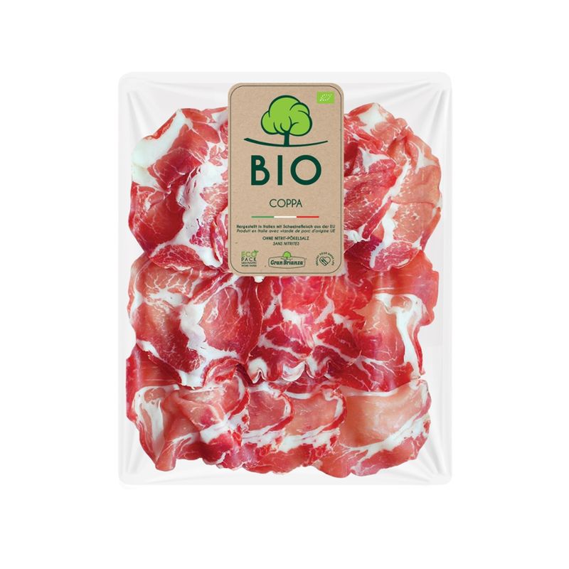 GRAN BRIANZA AFF. Coppa BIO 80g 6pz Nitrite Free - Produktbild