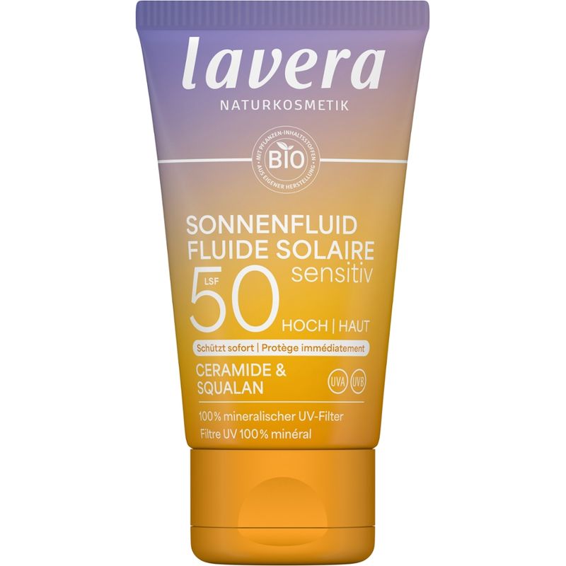lavera SONNENFLUID SENSITIV LSF 50 - Produktbild