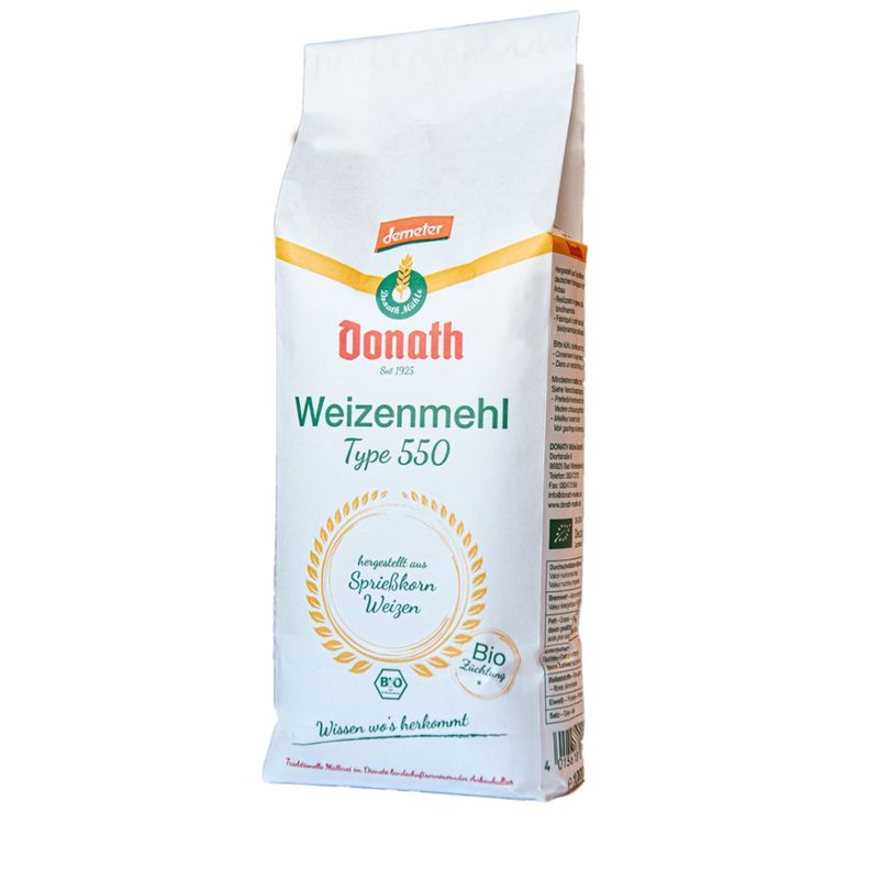 Donath Mühle Donath Bio-Weizenmehl 1050 demeter - Produktbild