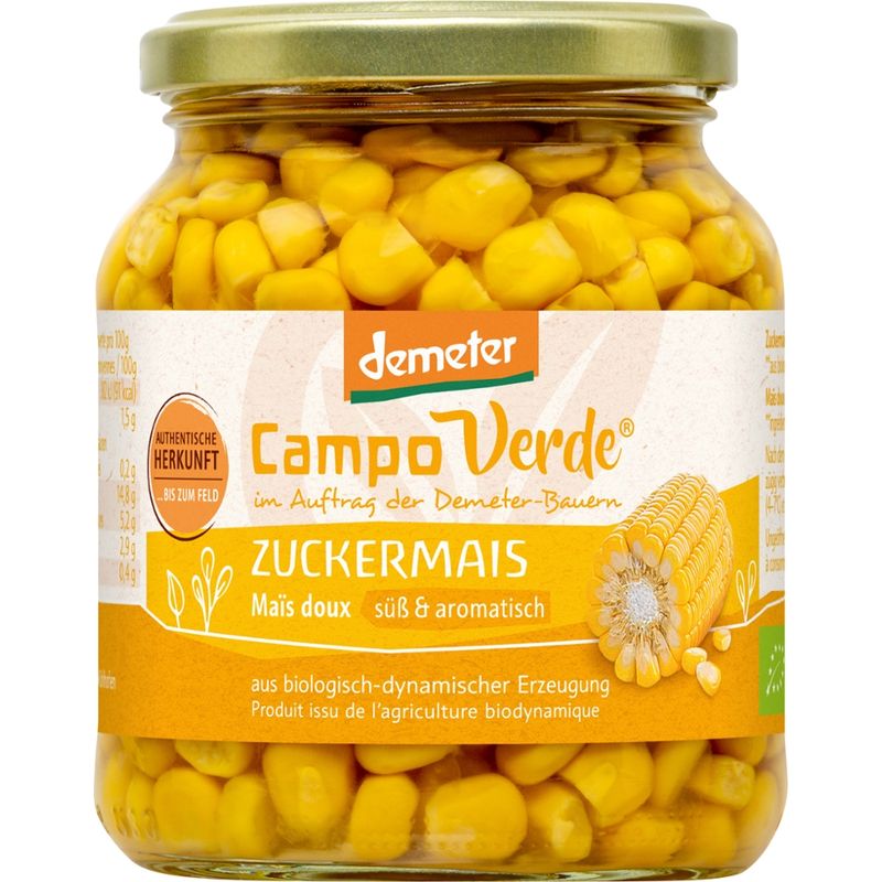 Campo Verde demeter Zuckermais 350g - Produktbild