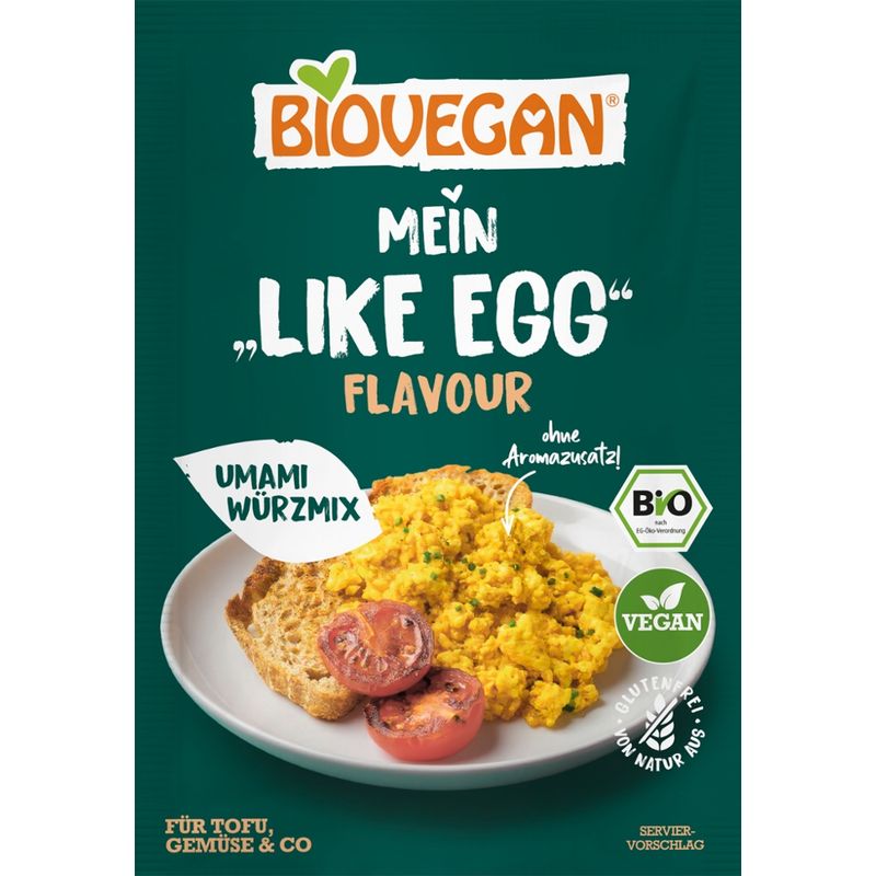 Biovegan Mein "Like Egg" Flavour, Umami Würzmix, Bio, 12g - Produktbild