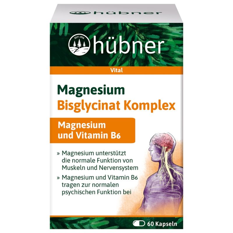 Hübner hübner® Magnesium Bisglycinat Komplex - Produktbild