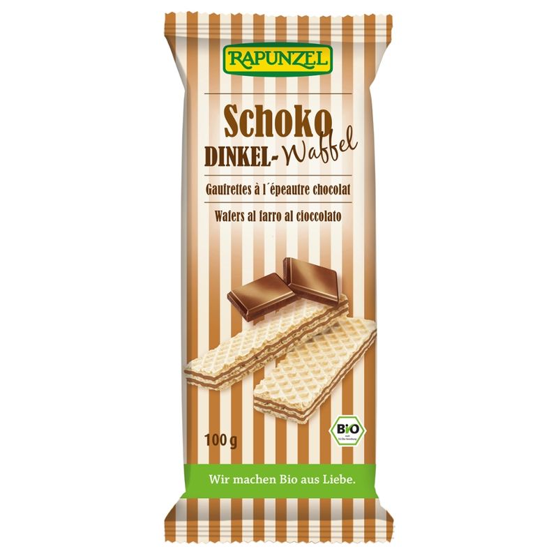 Rapunzel Dinkel-Waffeln Schoko - Produktbild