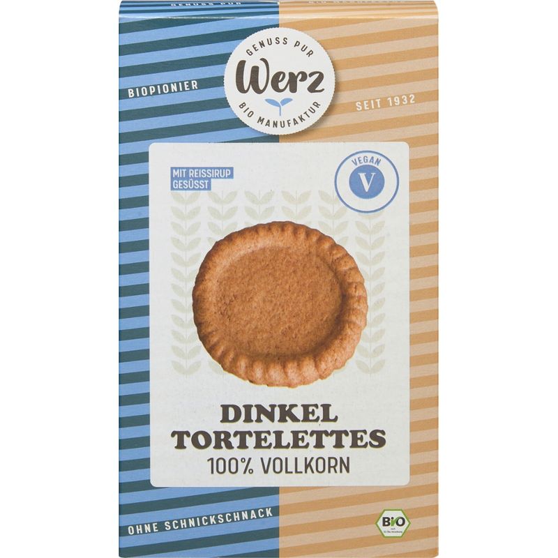 Naturkornmühle Werz Tortelettes, Dinkel Vollkorngebäck - Produktbild