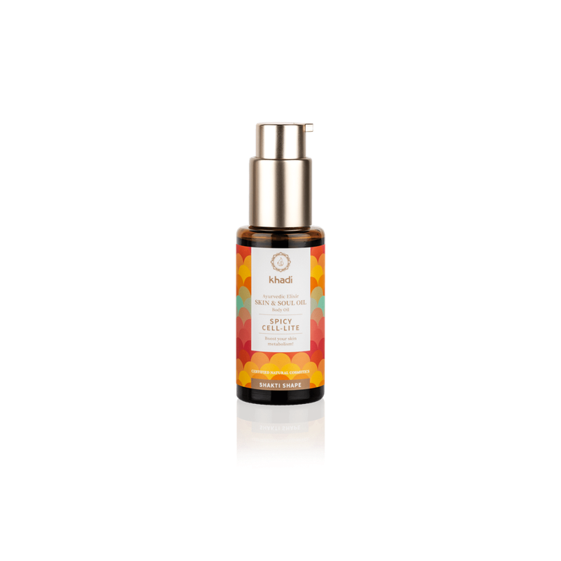 khadi Naturprodukte khadi Ayurvedic Elixir Skin & Soul Oil SPICY CELL-LITE - Produktbild