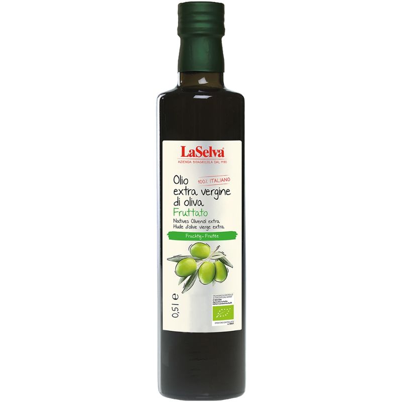 LaSelva Natives Olivenöl extra FRUCHTIG - 100% aus Italien - Produktbild