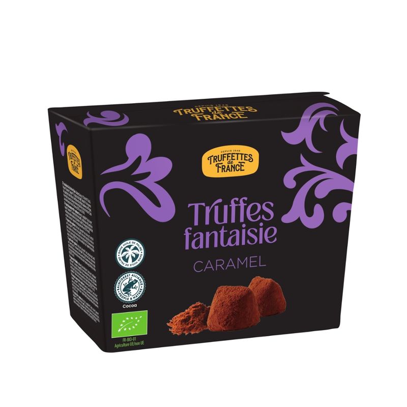 Truffettes de France Französisches Bio-Konfekt mit Kakao Typ Karamell - Produktbild