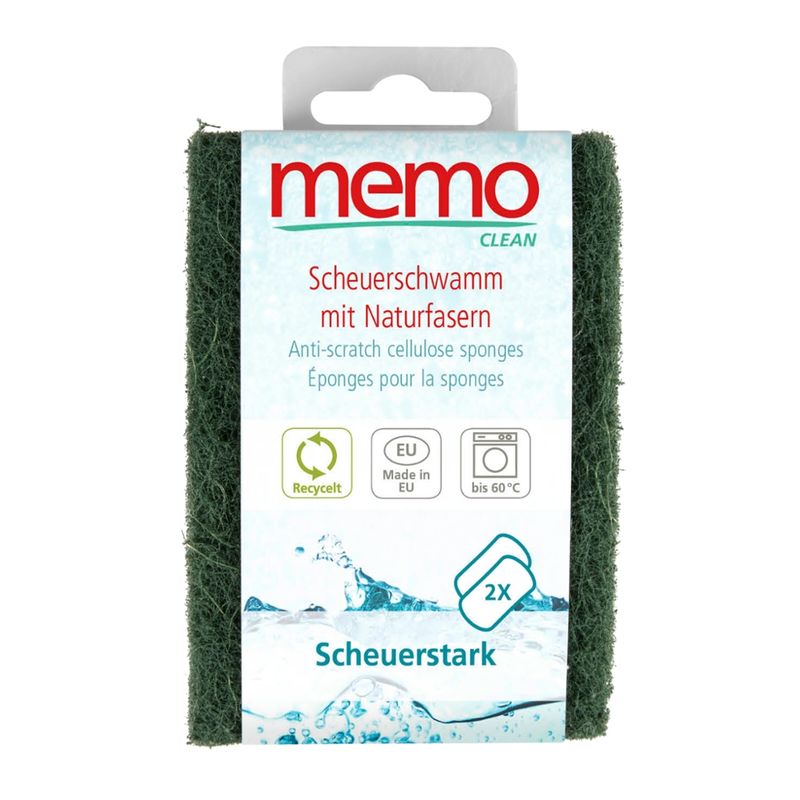 memo memo Spülschwämme "scheuerstark", 2 Stk. - Produktbild