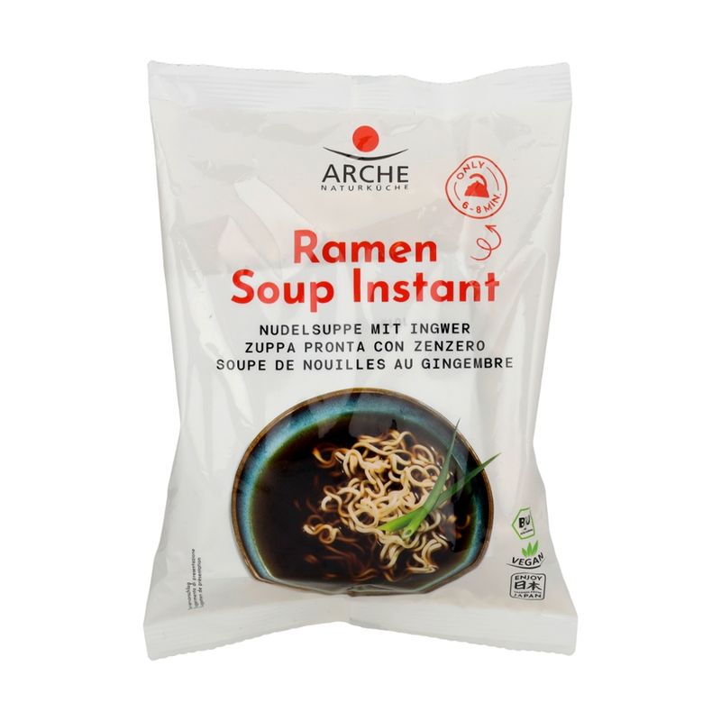 Arche Naturküche Ramen Soup Instant - Soupe de Nouilles au gingembre - Produktbild