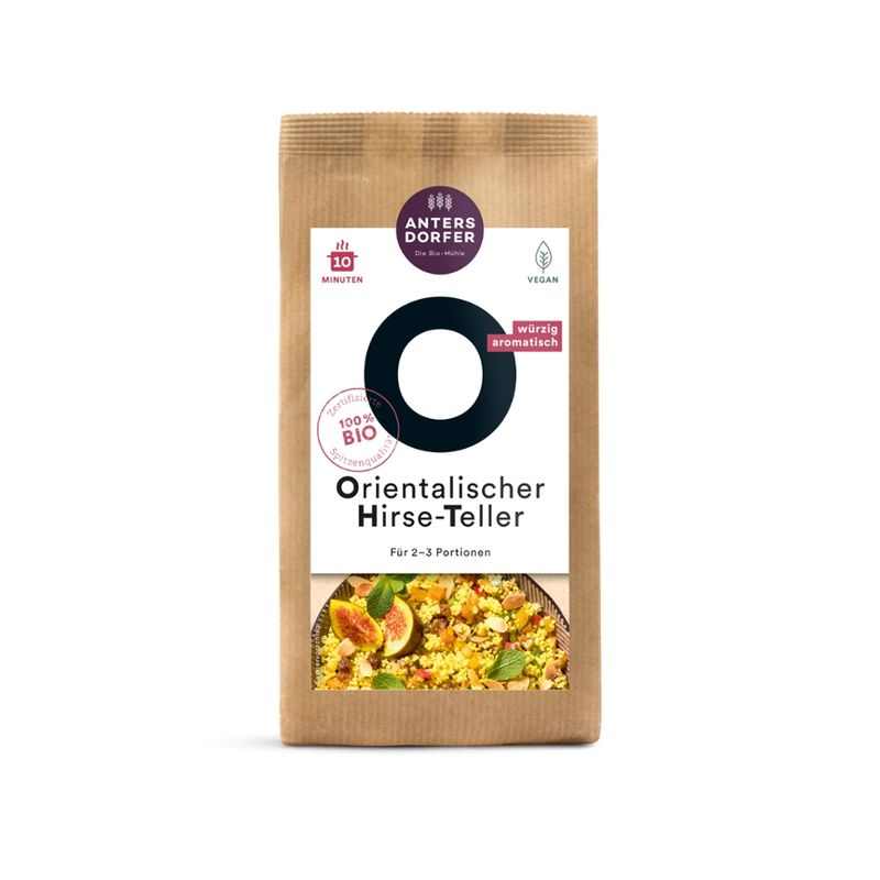 Antersdorfer - Die Bio-Mühle Bio Orientalischer Hirse-Teller - Produktbild