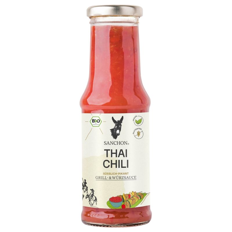 Sanchon WS Grill- und Würzsauce Thai Chili, 210 ml, SANCHON, bio - Produktbild