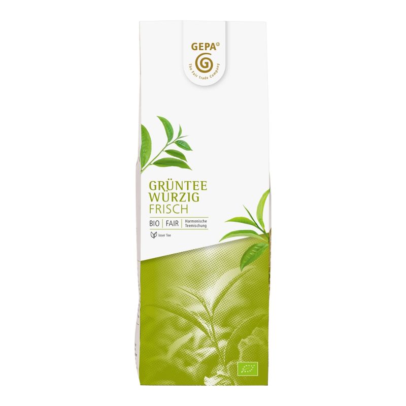 GEPA - The Fair Trade Company Grüntee Würzig Frisch lose - Produktbild