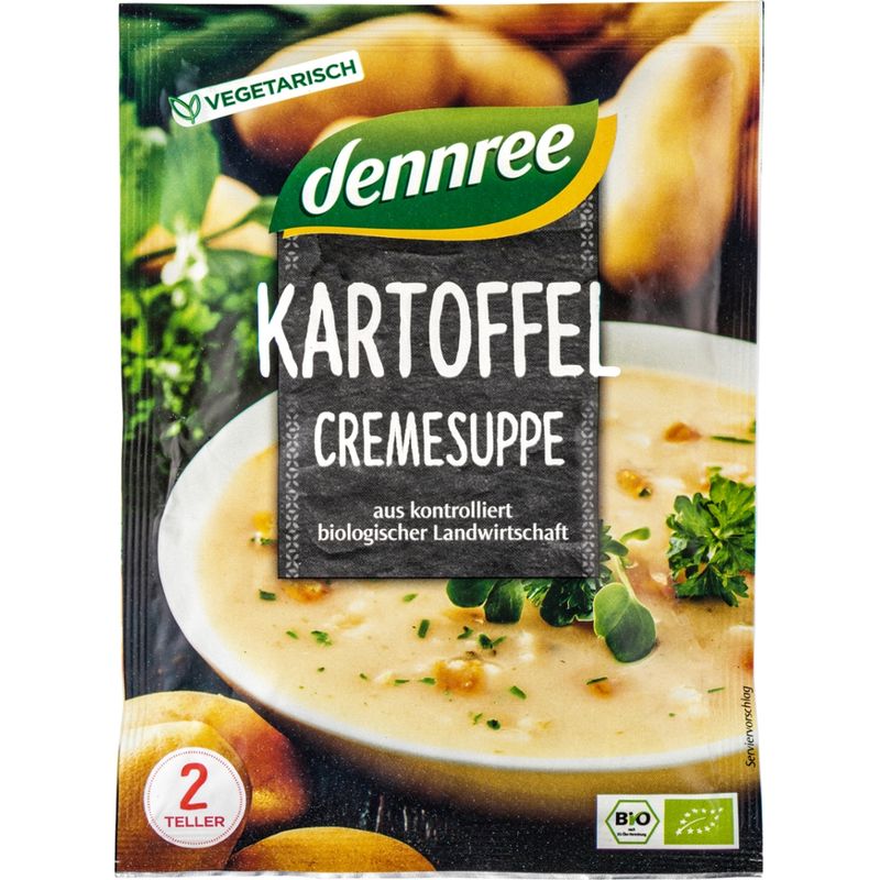 dennree Kartoffelcremesuppe - Produktbild