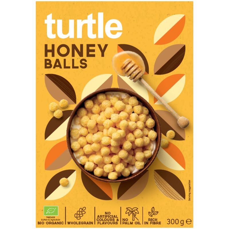 Turtle - Better Breakfast Honey Balls Bio - Produktbild