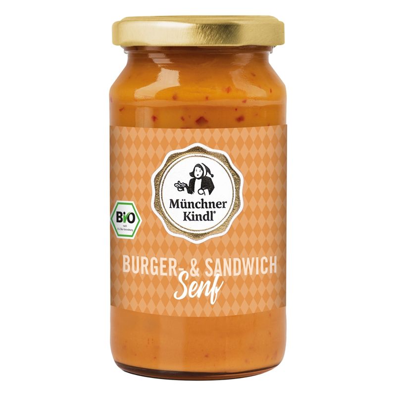 Münchner Kindl Senf Burger & Sandwich Senf - Produktbild