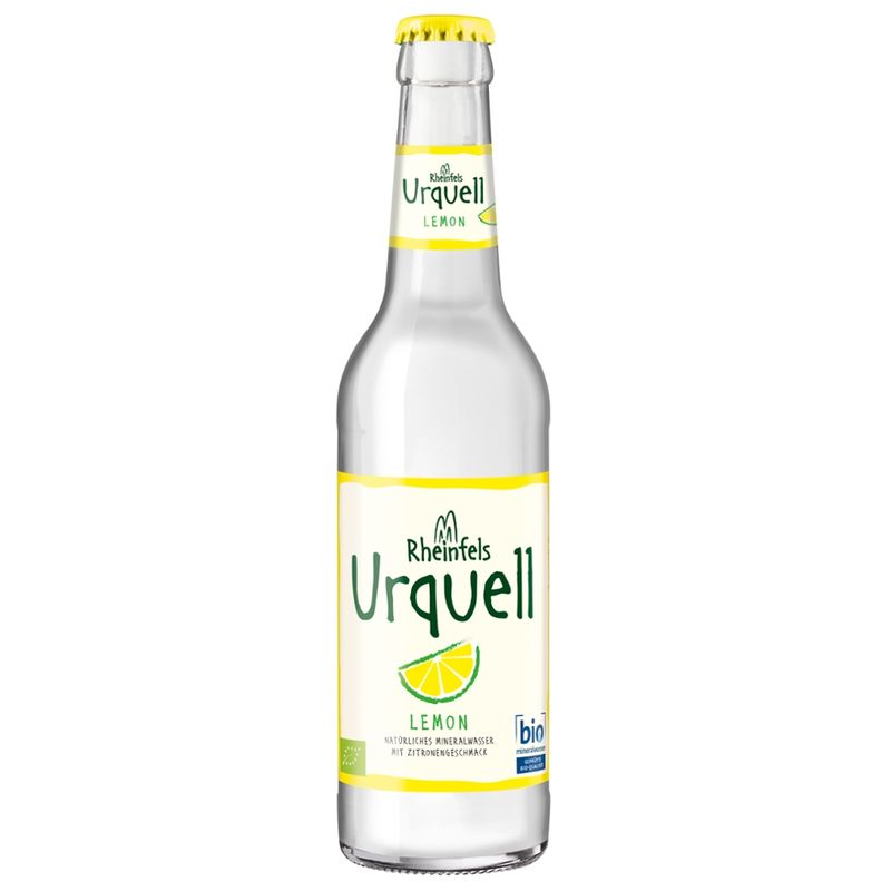 Rheinfels Urquell Rheinfels Urquell BIO Lemon LN 0,33 l Glas - Produktbild