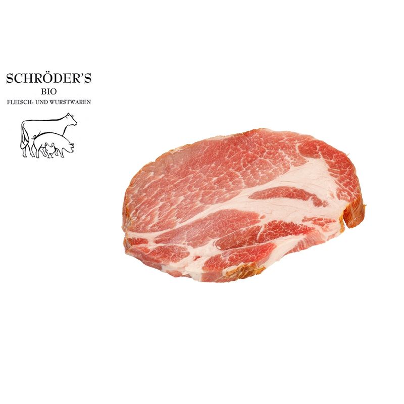 Schröder's Bio Fleisch- und Wurstwaren Kasseler Nacken 1 Scheibe 220 g - Produktbild