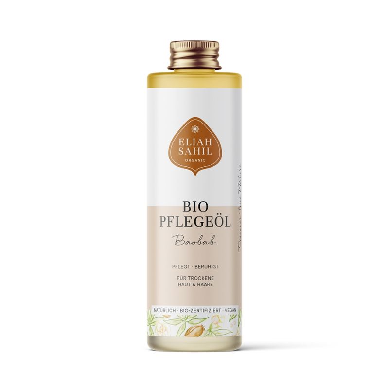 Eliah Sahil Bio Körper- & Haaröl Baobab Standardgröße 100ml - Produktbild