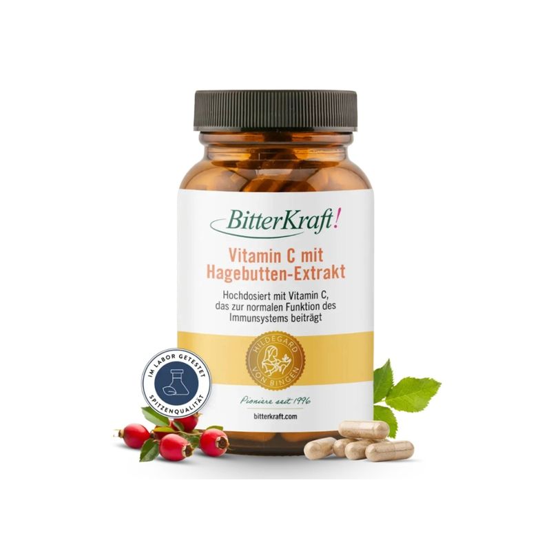 Bitterkraft Bitterkraft! Vitamin C mit Hagebutte 30 Stk. - Produktbild