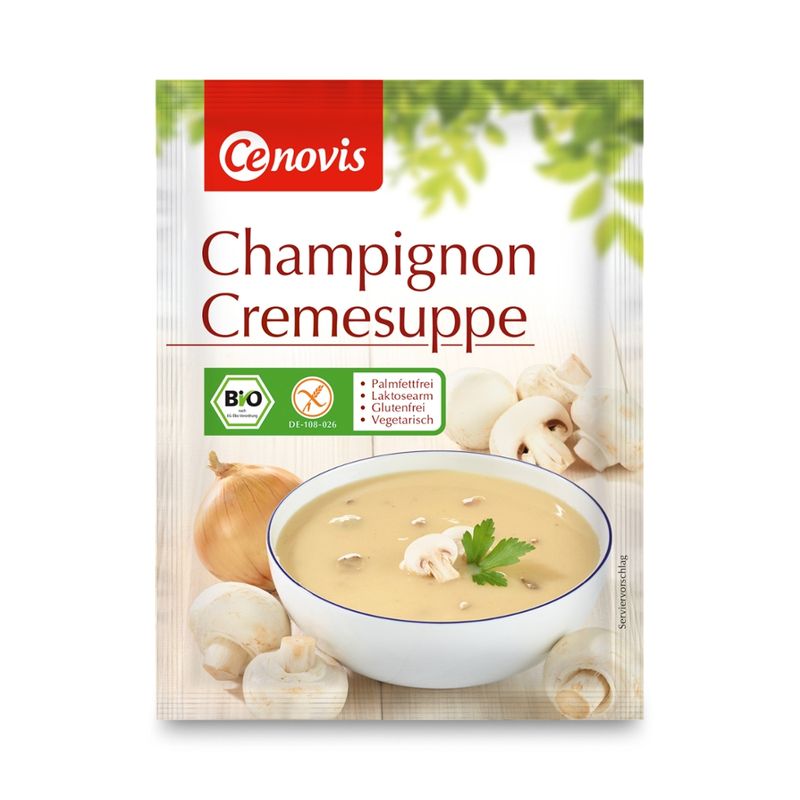 Cenovis Champignon Cremesuppe, bio - Produktbild