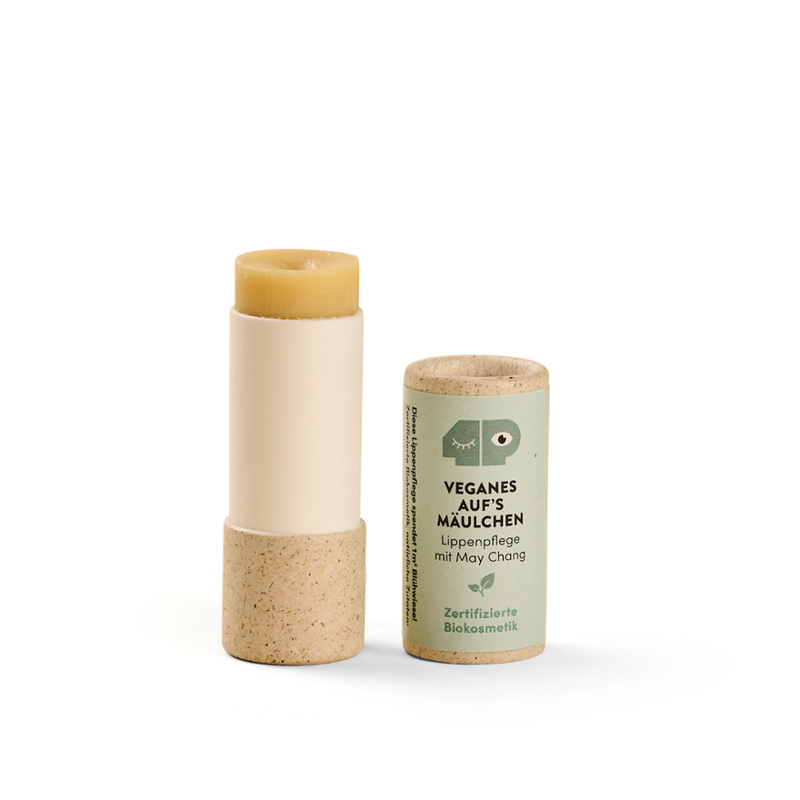 4peoplewhocare Veganes Auf´s Mäulchen - veganer Lippenbalsam - Zertifizierte Biokosmetik - Produktbild