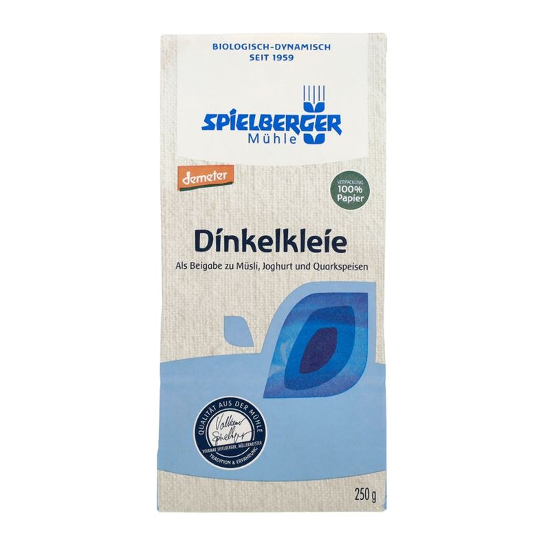 Spielberger Mühle Dinkelkleie, demeter - Produktbild