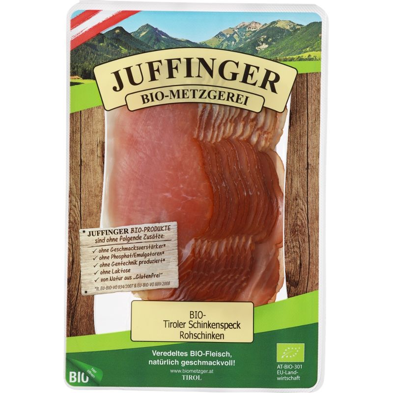Juffinger Bio-Metzgerei BIO-Landschinken luftgetrocknet - Produktbild