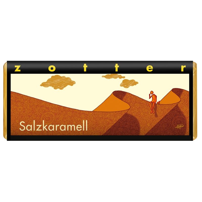Zotter Schokolade Salzkaramell - Produktbild