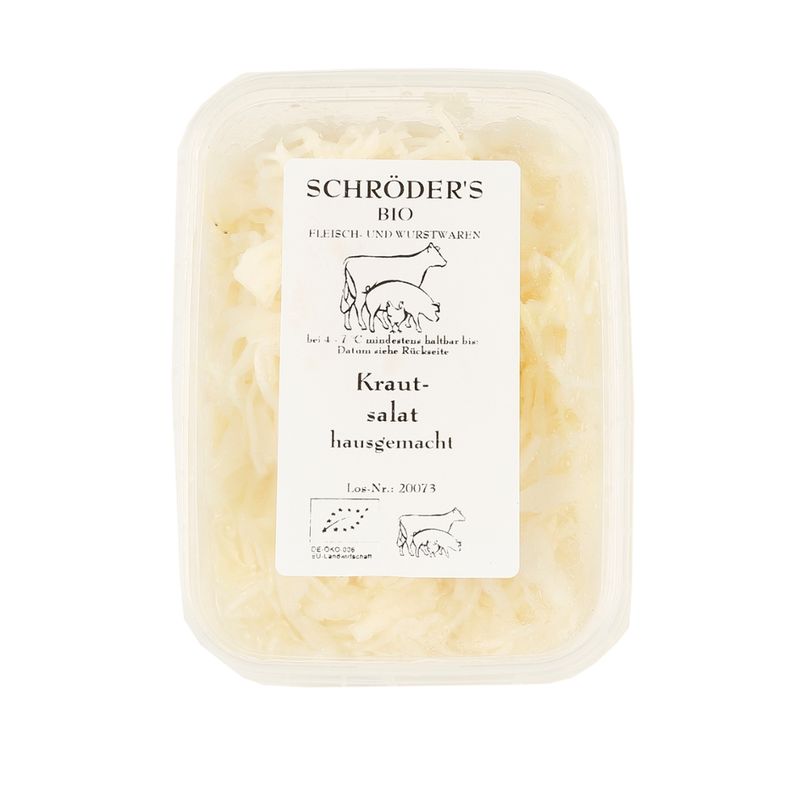 Schröder's Bio Fleisch- und Wurstwaren Krautsalat 200 g - Produktbild