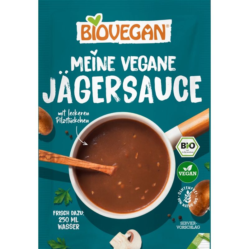 Biovegan Meine vegane Jägersauce, BIO - Produktbild
