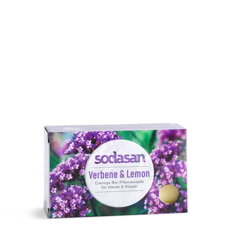 sodasan Bar Soap Verbena & Lemon - Produktbild