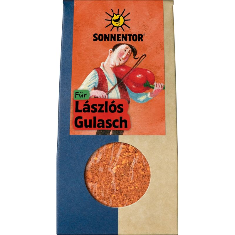 Sonnentor Lászlós Gulasch Gewürzzubereitung, Packung - Produktbild