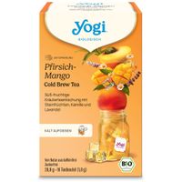 Yogi® Pfirsich-Mango Cold Brew Tea Bio - Produktbild