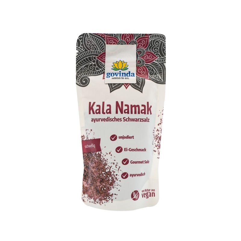 Govinda Kala Namak ayurvedisches Schwarzsalz - Produktbild